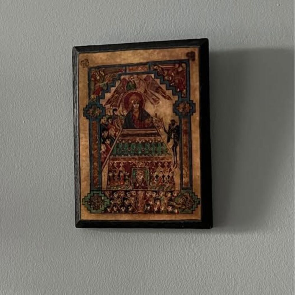 Vintage Painting on Wood: Book of Kells - Picture 8 of 8